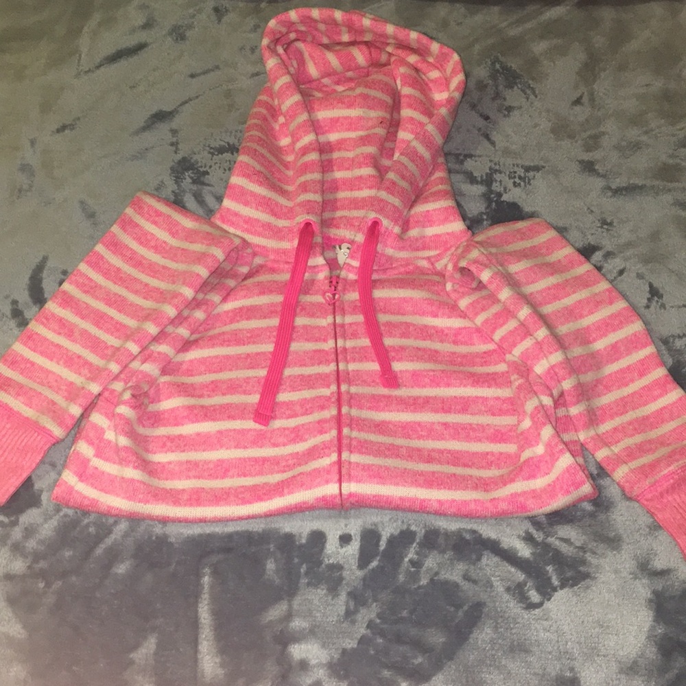 •Pink Aeropostale Full-Zip Hoodie•